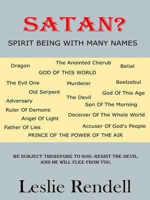 cover image of Satan, Spirit Being With Many Names
